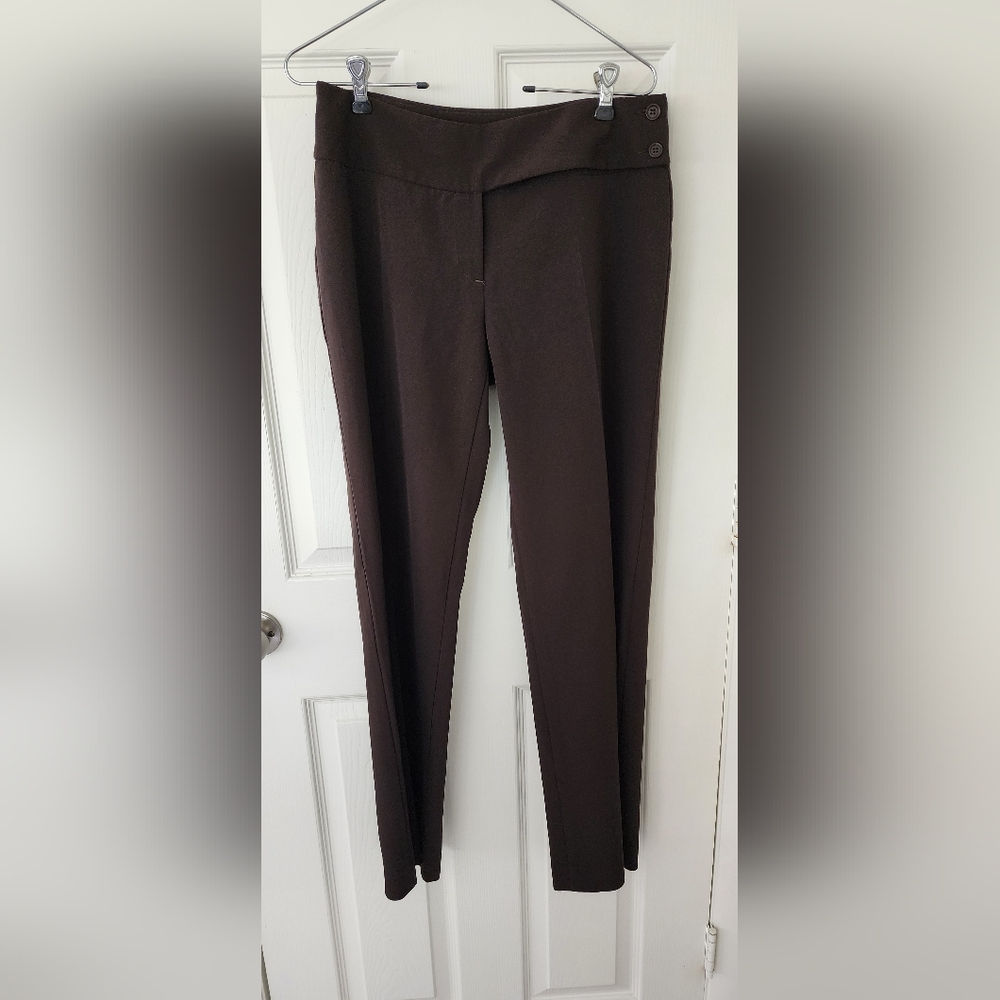 United Colors Of Benetton Women's BrownTrousers Pants Size 6